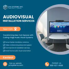 Audio Visual Installation Services In New York, Deer Park