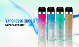 Vaping with the Vaporesso Xros 3 Mini Pod Kit, Manchester