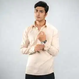Linen Shirt for Men – Seed Pearl Premium Style , Gurgaon