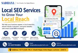Local SEO Services for Better Local Reach , Lucknow