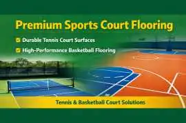 premium flooring tennis court and basketball court, Bengaluru