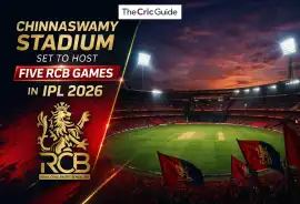 Chinnaswamy Stadium Set to Host Five Rcb Games IPL