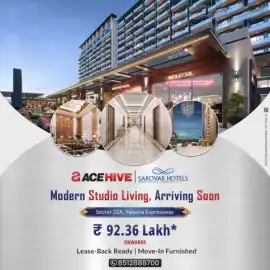ACE Hive Pre-Leased Commercial Suites for Rental I, Noida