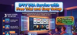 IPTV USA Service with Free Trial and Easy Setup, Los Angeles