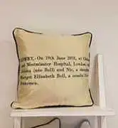 Personalised Remembrance Cushions, £ 40