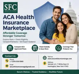 Affordable ACA Health Insurance Marketplace Plans, Huntington