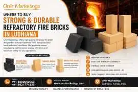 Buy Strong and Durable Refractory Fire Bricks, Ludhiana