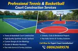 Professional Tennis & Basketball Court Constructio, Bengaluru