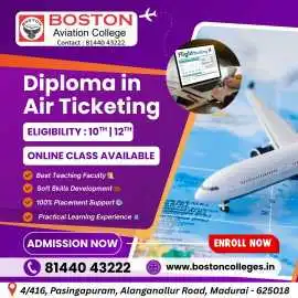Premium Diploma in Air Ticketing Course in Madurai, Madurai