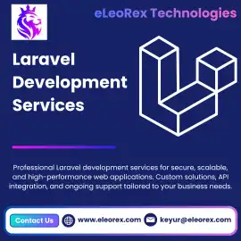 Best Laravel Development Services | eLeoRex Techno, San Francisco
