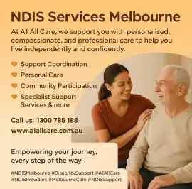 NDIS Services Melbourne near me, Melbourne