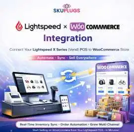 Lightspeed X Woocommerce Integration | SKUPlugs, New York