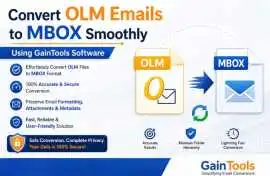 Convert OLM Emails to MBOX Smoothly Using GainTool, ps 49