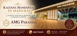 Kalyana Mandapam in Madurai – AMG Paradise Wedding, Madurai
