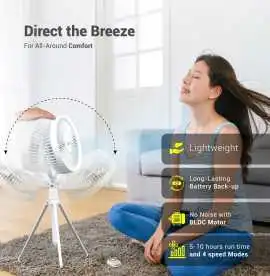 Dylect's Portable Fans - Compact and Rechargeable, Rp 999