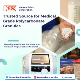 Trusted Source for Medical Grade PC Granules, $ 0