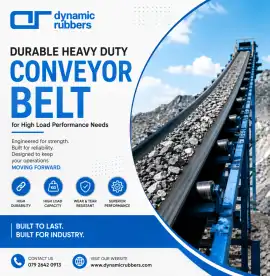 Durable Heavy Duty Conveyor Belt for High Load , Ahmedabad