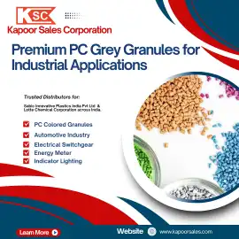 Premium PC GreyGranules for IndustrialApplications, New Delhi