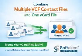 One Click Solution to Combine All Your VCF Contact, New York