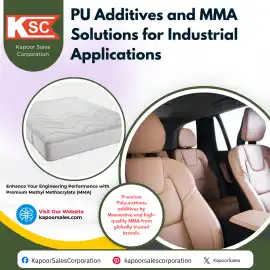 PU Additives,MMA Solutions:Industrial Applications, New Delhi