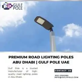 Premium Road Lighting Poles Abu Dhabi | Gulf Pole , $ 40