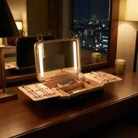 Beauty Case With Light Up Mirror, $ 0