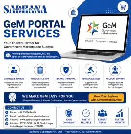 Reliable GeM Portal Services for Easy Government , Lucknow