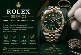 Professional Rolex Servicing with Authentic Parts , Miami