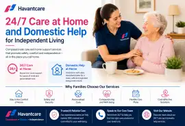 24/7 Care at Home and Domestic Help for Safe Indep, Aldershot