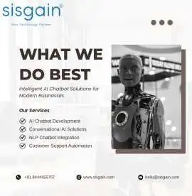 SISGAIN AI Chatbot Development Company, Fallon