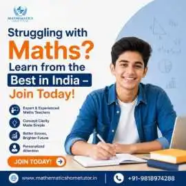 Join Classes with the Best Mathematics Teacher in , New Delhi