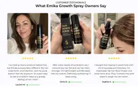 Emika Growth Spray Hair Growth Serum: Real Reviews, Adelanto