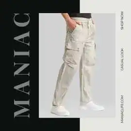 Baggy Pants for Men – Comfortable, Trendy & Relaxe, ₹ 1,599