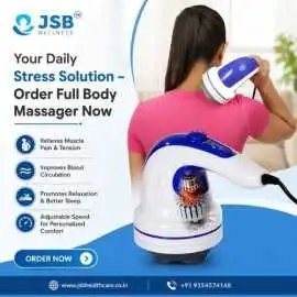 Get Instant Relief with Full Body Massager Machine, New Delhi
