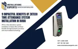 Zkteco biometric installation in Dubai , Dubai