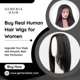 Buy Real Human Hair Wigs for Women , Dubai