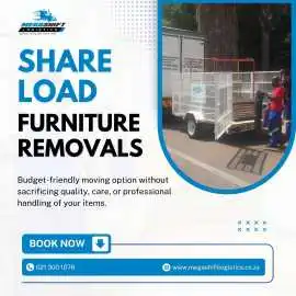 Affordable Share Load Furniture Removals, Cape Town