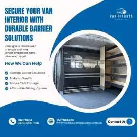 Secure Your Van Interior with Durable Barrier, Dandenong