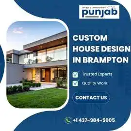 Custom House Design in Brampton | Punjab Designers, Brampton