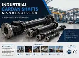 Industrial Cardan Shafts Manufacturer, Dubai