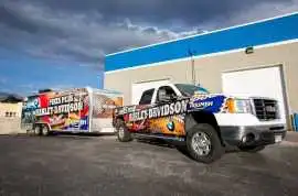 Commercial Fleet Wraps in Miami, Miami