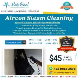 Aircon Steam Cleaning Singapore, ps 80