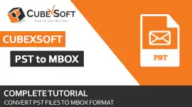 CubexSoft PST to MBOX Converter Tool, $ 29