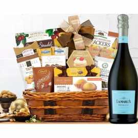 Champagne gift basket, Washington