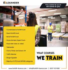 Wembley's Best Telehandler Course, London