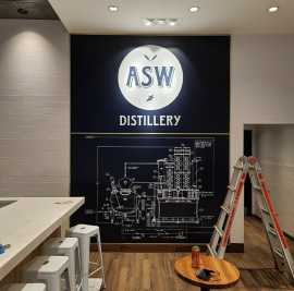 Atlanta Wall Murals by BlackFire Signs, Atlanta