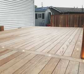 Wood Patio Installation in Hayward, Hayward