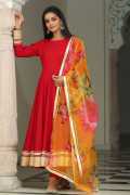 Discover Gillori's Anarkali Suit With Dupatta Coll, ₹ 4,139