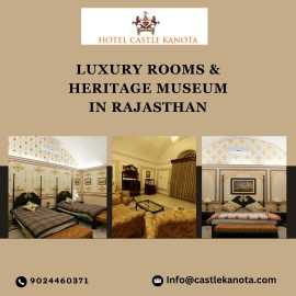 Luxury Rooms & Heritage Museum in Rajasthan, Jaipur