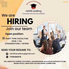 Charting Career Evaluating Top CA Intermediate, Coimbatore